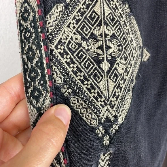 ANTHROPOLOGIE Odd Molly Embroidered Skinny Jeans - Picture 8 of 14